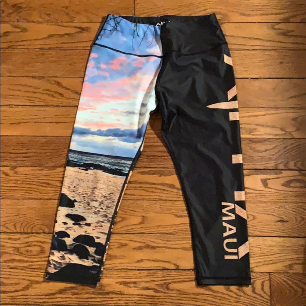 Sunset yoga pants